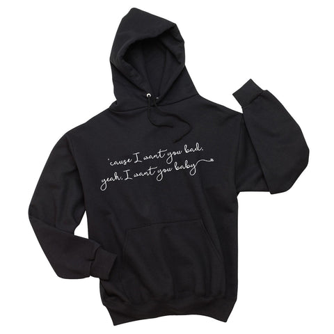 Niall Horan "Slow Hands - 'Cause I want you bad, yeah, I want you baby" Unisex Adult Hoodie Sweatshirt