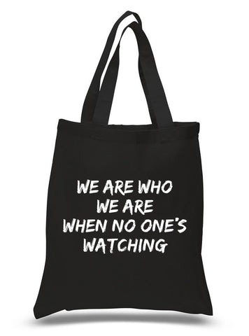 Zayn Malik "I Won't Mind - We are who we are when no one's watching" 100% Cotton Tote Bag