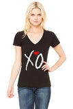 The Weeknd "XO" Logo V-Neck T-Shirt