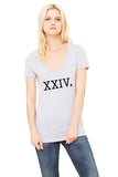 Bruno Mars "24k Magic - XXIVk" V-Neck T-Shirt