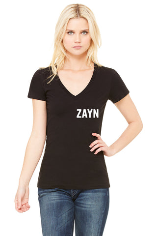 Zayn Malik "ZAYN" Corner V-Neck T-Shirt